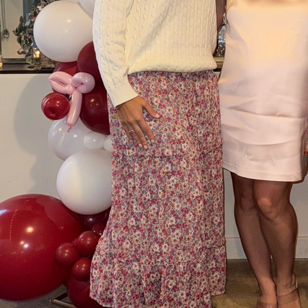 Floral Maxi Skirt